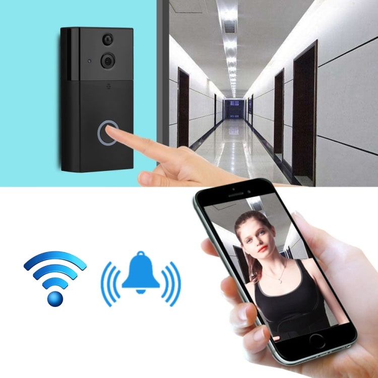 VESAFE HD 720P Security Camera Smart WiFi Video Doorbell Intercom, Support TF Card & Infrared Night Vision & Motion Detection App for IOS and Android, VS-A5 Black, VS-A4 Silver VESAFE HD 720P Security Camera Smart WiFi Video Doorbell Intercom, Support TF Card & Infrared Night Vision & Motion Detection App for IOS and Android, VS-A5 Black, VS-A4 Silver
